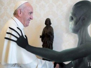 Сензационно! Папата отдавна бил наясно с присъствието на извънземни на Земята