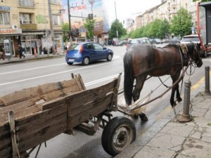 Забраняват каруците в София