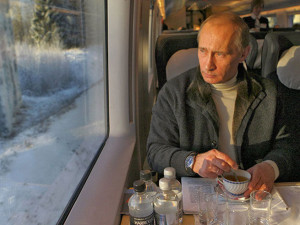 Путин се движи с брониран влак за 12,5 млн. евро
 