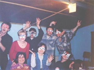 Корман празнувал с маска на бал с български студенти в Турция