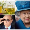 Путин и Елизабет II пият български чай