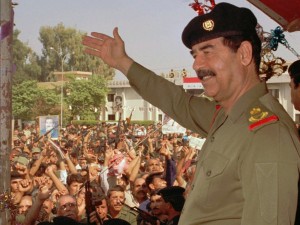 Саддам Хюсеин засечен в центъра на София