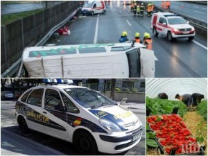 Четири българки убити на магистрала в Испания