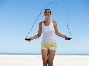 Скачането на въже подобрява костната плътност