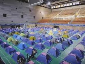 Китайските вузове пълни с палатки