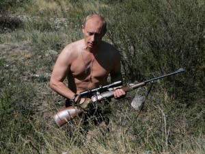 Путин спял с пушка под възглавницата