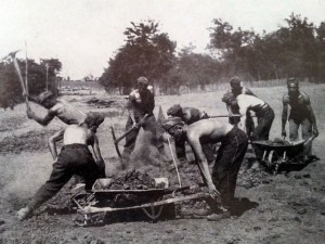 Ограмотих войници трудоваци през 1961 г.