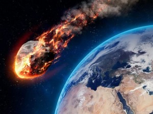 Астероид взривява Земята като атомна бомба