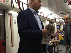 Проф. Герджиков – кавалер №1 в градския транспорт
