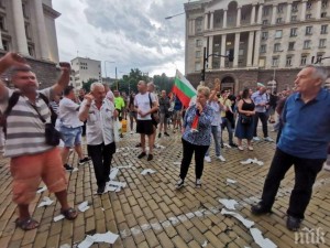 Дни на позор – родители водят децата си на метежите по площадите