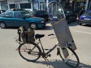 Дядо от Силистра изобрети Ковид колело
