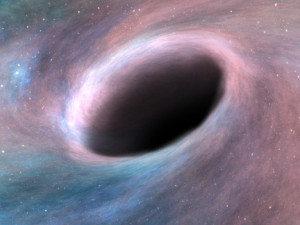 Бягаща черна дупка броди из Космоса
