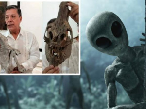Показаха мумии на извънземни в Мексико
 