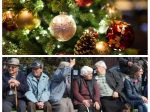 Коледната елха на българския пенсионер
 
