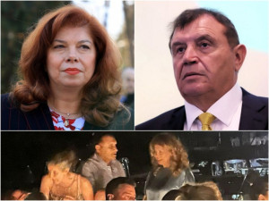 Държавна охрана пази Илияна Йотова на частно парти в ултраскъп ресторант (Снимки)