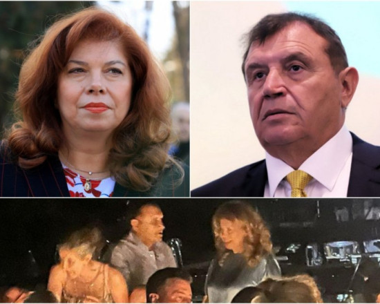 Държавна охрана пази Илияна Йотова на частно парти в ултраскъп ресторант (Снимки)