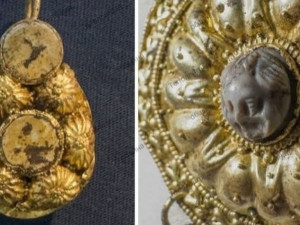 Откриха злато в гроб на знатна тракийка 