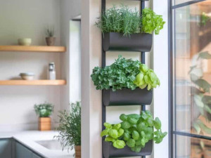 Саксии със свежи подправки за декорация и вкус
