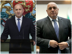 На изборите:&nbsp;Радев и Борисов в битка за първото място