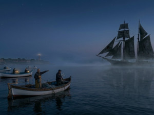 Призрачен кораб стряска рибари край Шабла
